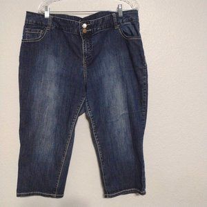 Lane Bryant  Sz: 20 | Denim Capris Pants